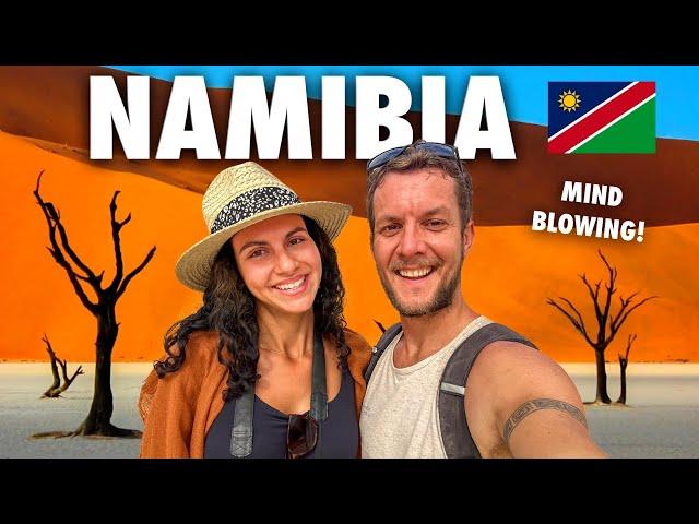 FIRST TIME IN NAMIBIA  Camping Adventure! (Deadvlei & Sossusvlei)
