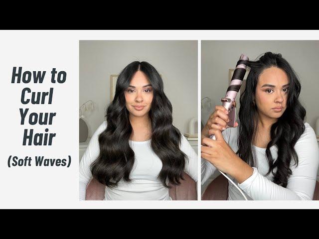 HOW TO CURL YOUR HAIR (SOFT WAVES) | Curls With Ya Gurl Series