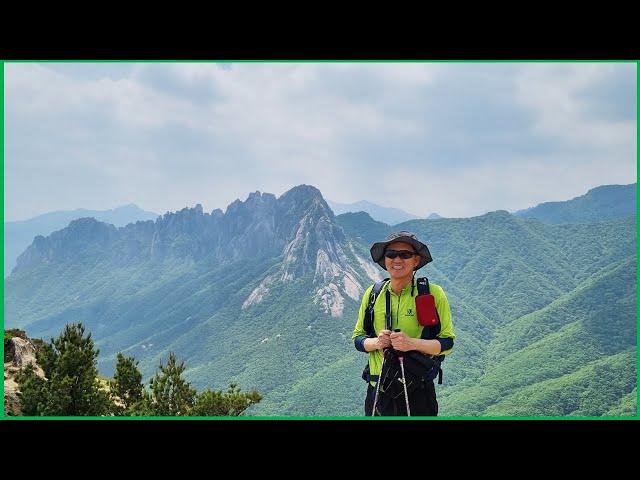 1만2천봉 금강산의 첫 번째 봉, 신선봉 "신선대" (설악산 울산바위 최고 뷰)