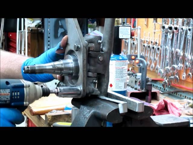 Spindle Trim for Disc Bracket Install
