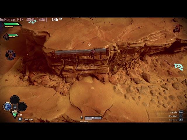 NVIDIA GeForce RTX 3060 [Laptop, 80W] - Darksiders Genesis gameplay benchmarks (1080p)