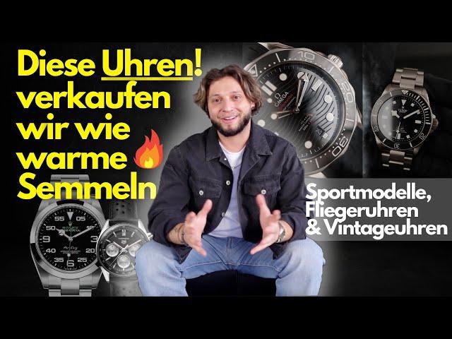 Luxusuhren TOP SELLER - Diese Uhren kann man bedenkenlos kaufen! Rolex, Omega, Tudor, Tag Heuer, IWC