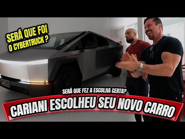 CARIANI ENFIM COMPROU SEU NOVO CARRO - CYBERTRUCK, ESCALADE 2025, FERRARI OU O HELLCAT ?