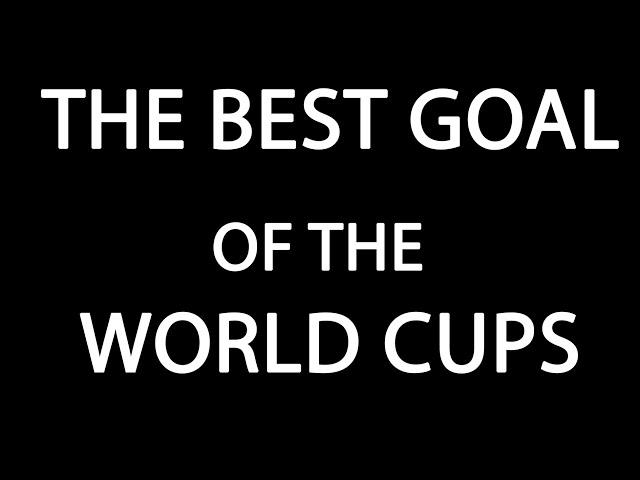 Diego Armando Maradona scored the best goal in the World Cups against England in Mexico 86.