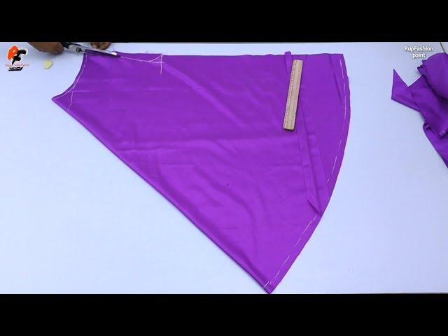 Circle Palazzo Pant Cutting and Stitching in hindi