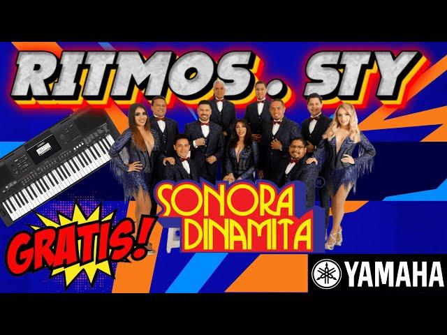 RITMOS GRATIS - LA SONORA DINAMITA-  PARA TECLADO YAMAHA