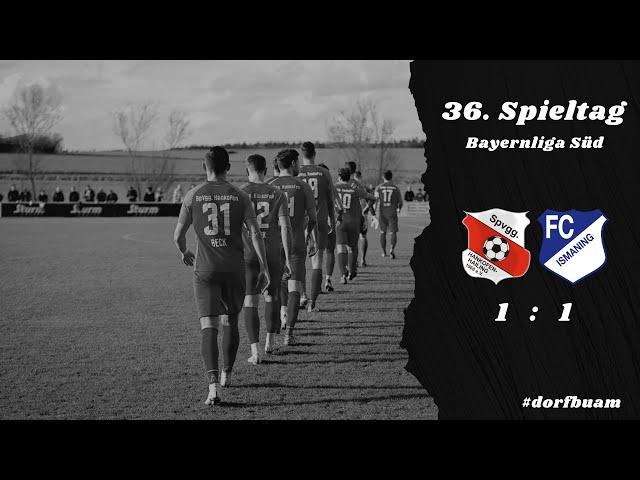 36. Spieltag: SpVgg Hankofen : Fc Ismaning (Bayernliga Süd)