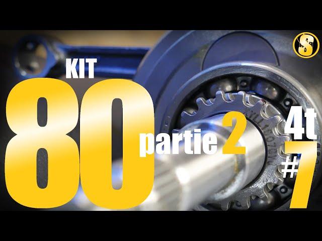 Kit80CC sur 4t : Changement du vilebrequin ! plus d’excuse : on va décoller !