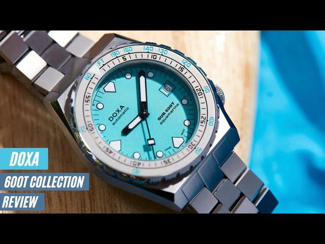 The Doxa 600T collection remixes the 1980s with a fresh new vibe
