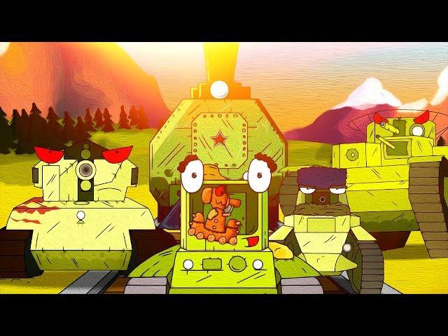 All series of monster Armored Trains - Cartoons about tanks