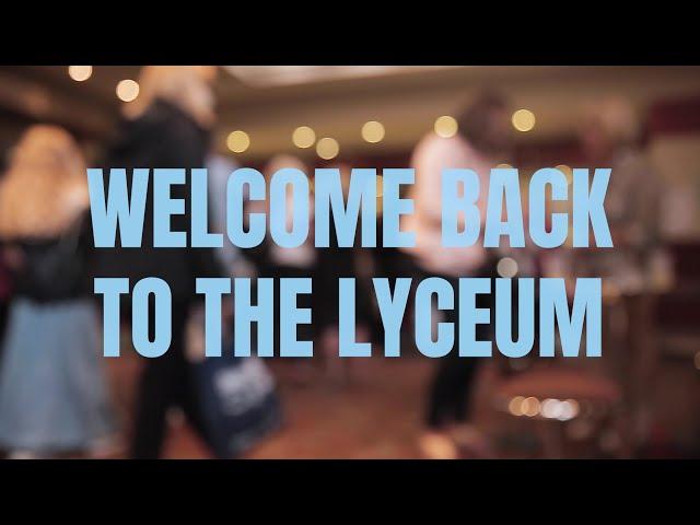 WELCOME TO LYCEUM