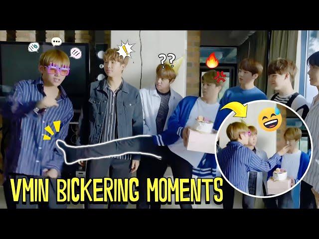 BTS Jimin and Taehyung Neverending Bickering | Tom & Jerry