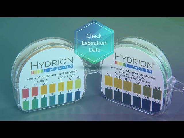 How to Use Hydrion pH Paper