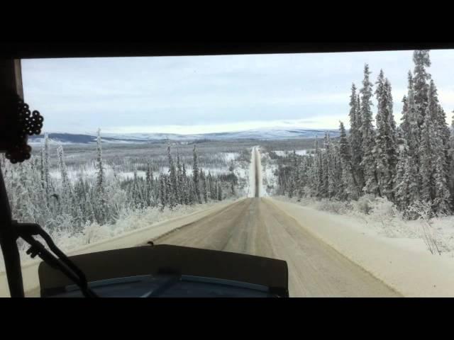 Carlile Transportation driver Jon Norton takes on the Dalton Highway's dreaded Roller Coaster