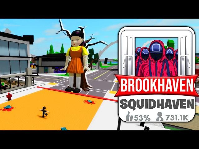 I Created Brookhaven From SQUID GAME!