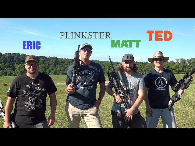 LONG RANGE RIMFIRE VS AIRGUN! FT. IV8888, 22PLINKSTER, MATT DUBBER AND TED'S HOLDOVER!