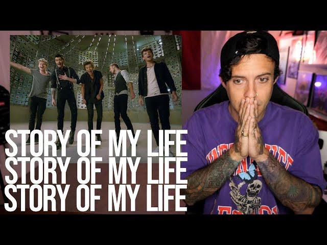 IM TOO EMOTIONAL FOR THIS! One Direction - Story Of My Life REACTION