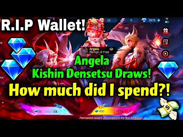 ANGELA KISHIN DENSETSU DRAW!HOW MUCH?! R.I.P. WALLET, CRAZY SPENDING ON 1ST DAY ITSELF!