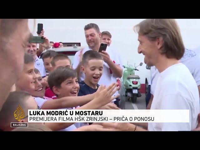 U Mostaru premijera filma o HŠK Zrinjski, Luka Modrić oduševio navijače