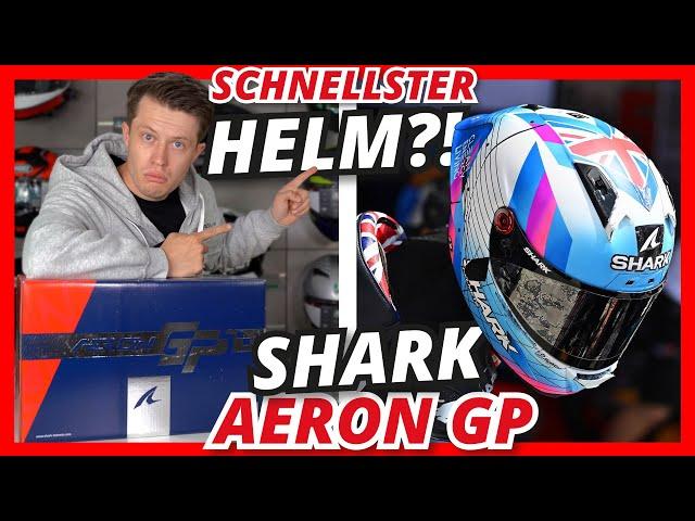 Neuer SCHNELLSTER RACINGHELM?! - Shark Aeron GP passt sich dem Fahrer an (neue Technologie!) ️️