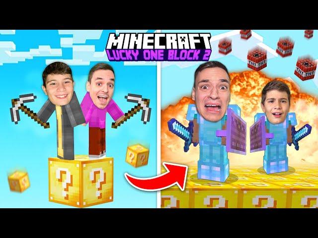 МАЙНКРАФТ LUCKY ONE BLOCK ОЦЕЛЯВАНЕ | ЕП. 2