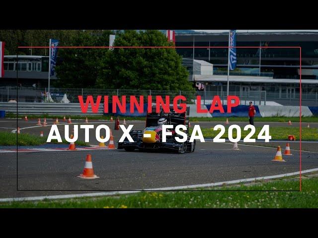 FS Austria 2024 | Autocross Winning Lap Onboard | TU Graz Racing Team