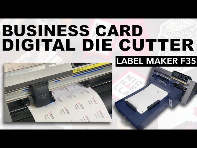 Business Card Digital Die Cutter