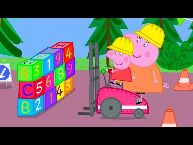 Mundo das Escavadeiras | Peppa Pig Português Brasil Episódios Completos |