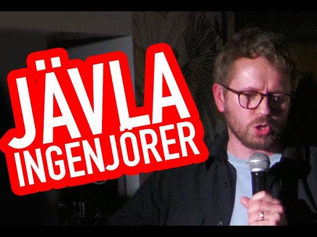 Jävla ingenjörer - Isak Jansson standup