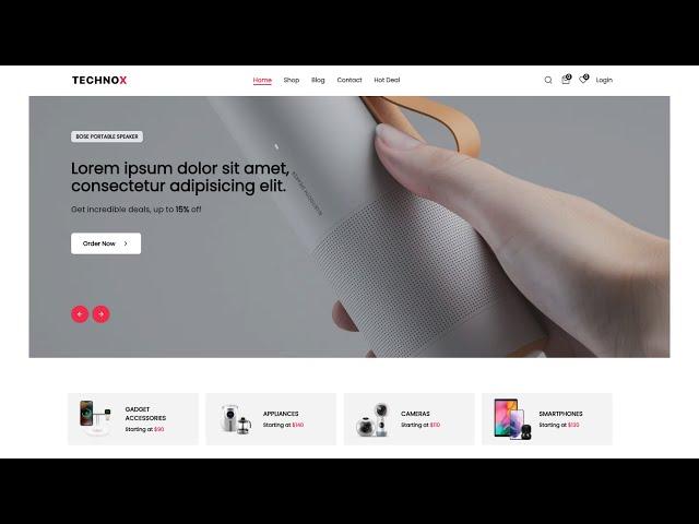 Build an E-commerce Website with Next.js, Tailwind CSS, Zustand & Stripe – Project Overview