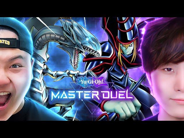 #1 DARK MAGICIAN vs #1 BLUE-EYES - TeamSamuraiX1 vs @Sykkuno - Yu-Gi-Oh Master Duel Ranked Gameplay!