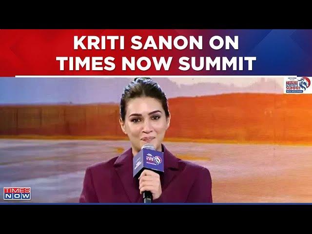 Kriti Sanon On Times Now Summit 2024 Talks About The 'Secret To Steering Success'