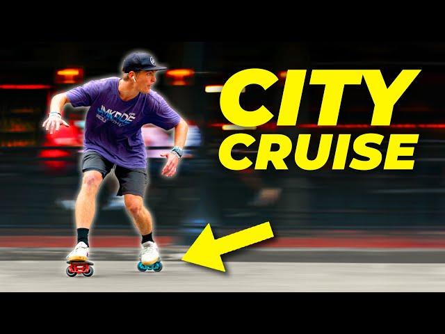 8 Minutes of City Cruising on Freeskates!