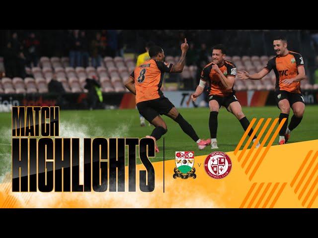 Match Highlights | Barnet FC 2-0 Woking FC