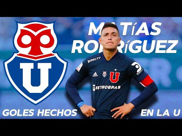 Todos los goles de Matías Rodríguez en la U