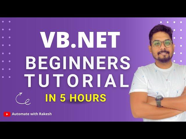 VB.NET – Full Course for Beginners