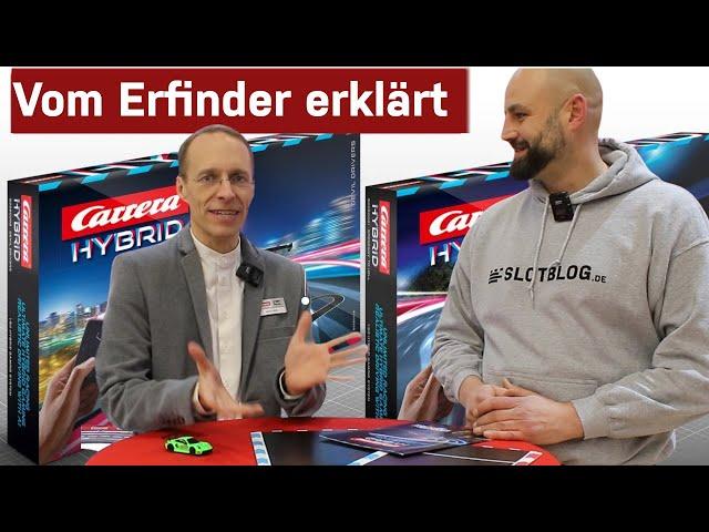 Carrera Hybrid - So funktioniert das System. Vom Erfinder im Detail erklärt