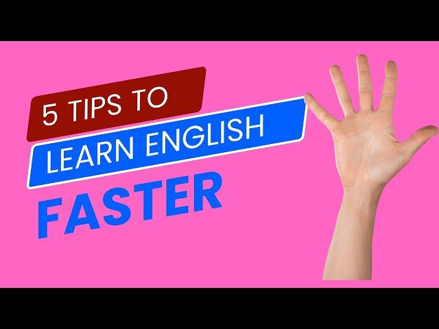 5 tips for French speakers to easily learn English