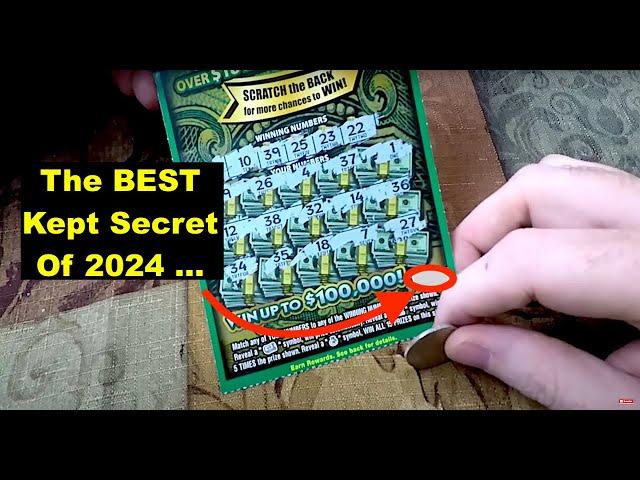 NO WAY !!! Lottery Secret Tips !!! How To Win On Scratch Off Tickets EveryTime In 2024