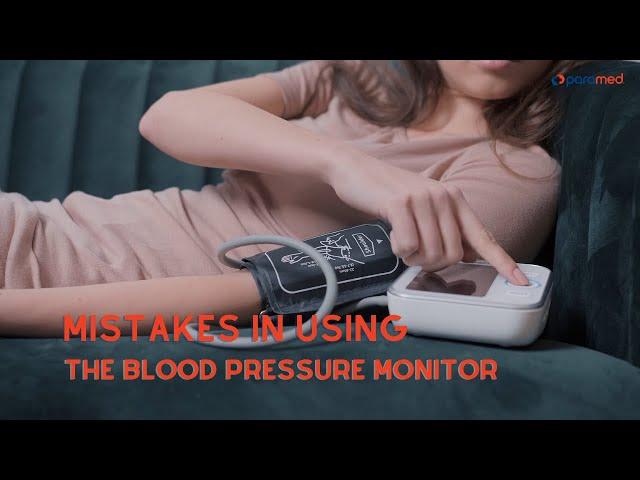 Automatic bp monitor Paramed: Mistakes in using the blood pressure monitor. How not to use