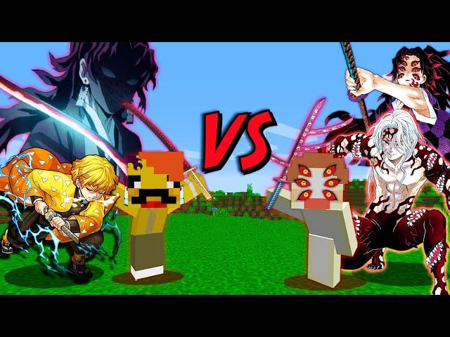 Demon Slayer PVP in minecraft