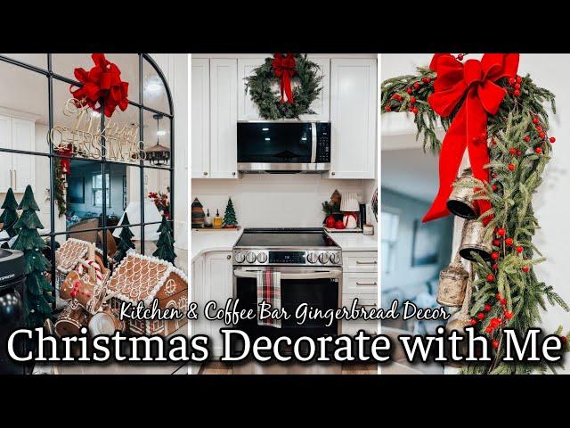 CHRISTMAS DECORATE WITH ME Pt 2 | KITCHEN HOLIDAY DECORATING IDEAS | CHRISTMAS DECORATING IDEAS 2024