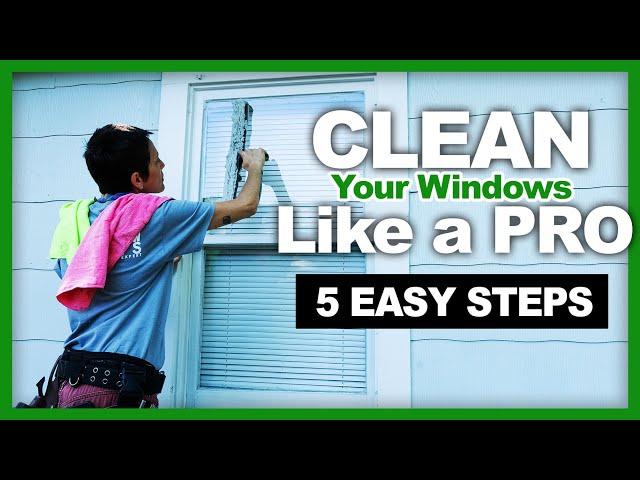 How To Clean Windows Like a PRO | 5 TIPS