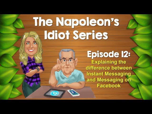 Explaining the Difference between Instant Messaging and Messaging on Facebook