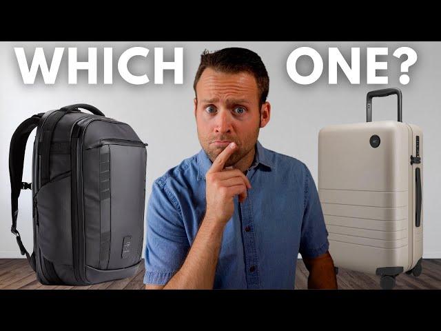 Travel Backpack vs. Rolling Suitcase (In-Depth Carry On Buyer's Guide)