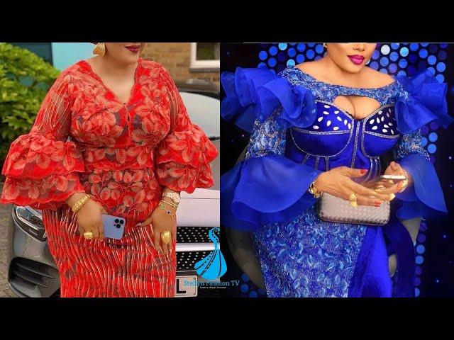 Superb Exotic African Fashion Dresses Styles || Alluring Ankara and Lace Styles for Asoebi Ladies