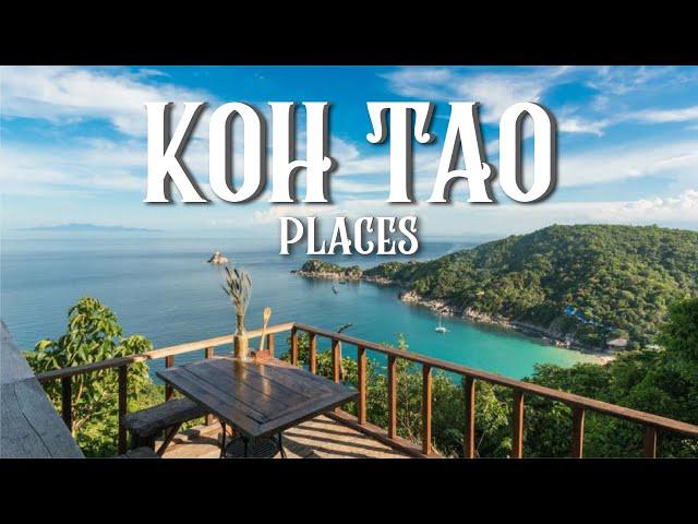 Top 10 Best Places To Visit in Koh Tao, Thailand 2023 - Travel Video 4K