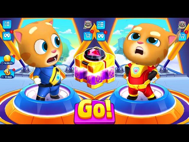 Talking Tom Hero Dash Gameplay Android - Random Character Rescue Hank vs Ginger Part 2