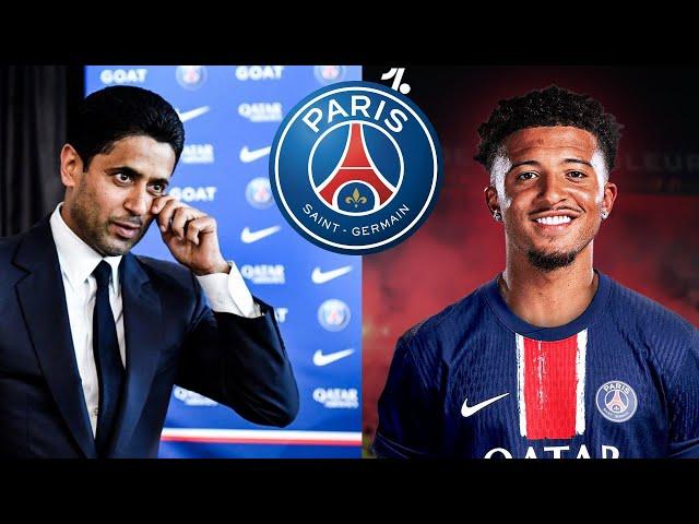 JADON SANCHO SE MONTRE OUVERT A UNE ARRIVÉ AU PSG ! / FÉLICITATION A NASSER ! C'EST MÉRITÉ !