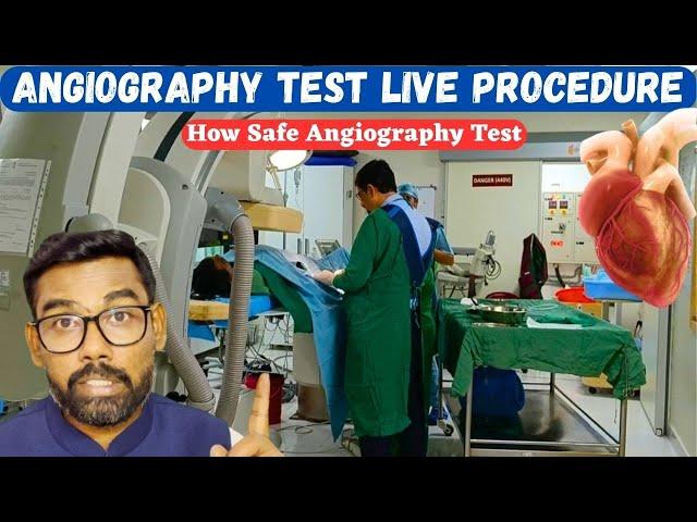 Unbelievable Live Angiography | Angiography Video | Angiogram